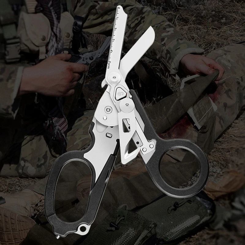 NEW Medical Scissors Multifunctional Tactical Pliers Scissors Outdoor Survival Tool Foldable Creative Stainless Stee Gadgets
NEW Medical Scissors Multifunctional Tactical Pliers Scissors Outdoor Survival Tool Foldable Creative Stainless Stee Gadgets