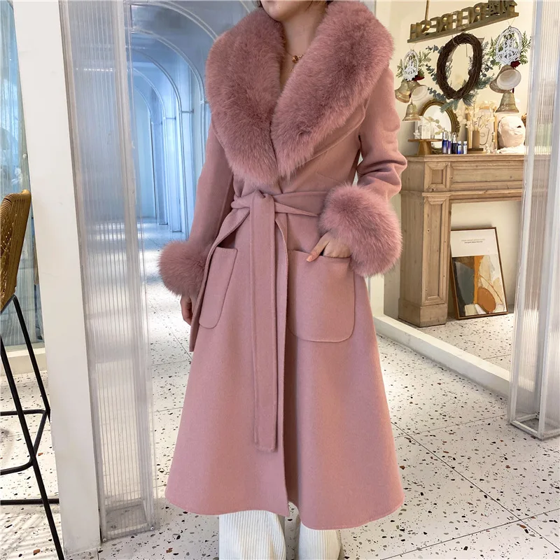 New 2022 Fashion Natural Fox Fur Jacket Coats Pink Beige Real Fur Coat Long Warm Parka wholesale
New 2022 Fashion Natural Fox Fur Jacket Coats Pink Beige Real Fur Coat Long Warm Parka wholesale