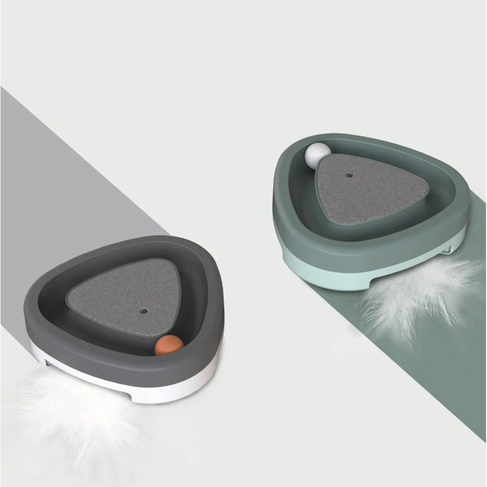 Pet Electronic Cat Toy Interactive Puzzle Smart Teasing Cat Teaser Feather Wand Toy Funny Ball Training Toys For Pet Supply
Pet Electronic Cat Toy Interactive Puzzle Smart Teasing Cat Teaser Feather Wand Toy Funny Ball Training Toys For Pet Supply