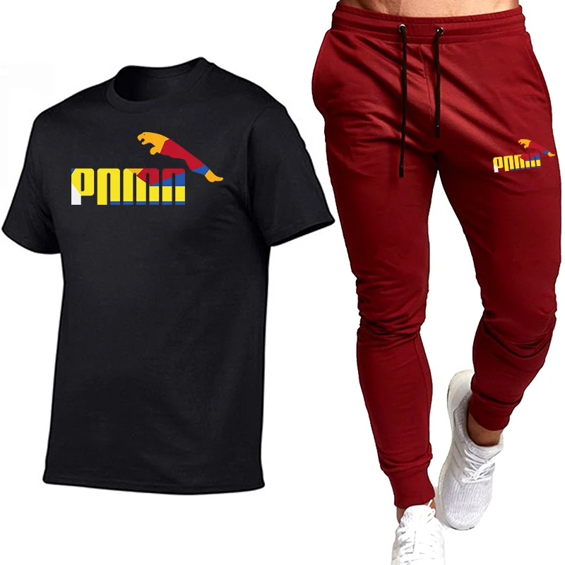 2021 Fashion Men's Suit T-Shirt + Pants Two-Piece Casual Sportswear Men/Women Suit Printed Top + Pants Gym Fitness
2021 Fashion Men's Suit T-Shirt + Pants Two-Piece Casual Sportswear Men/Women Suit Printed Top + Pants Gym Fitness