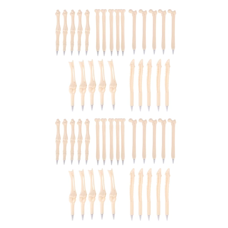 50PCS Bone Design Ballpoint Pens with Black Ink for Artist, , Nurse , School, Office, Party
50PCS Bone Design Ballpoint Pens with Black Ink for Artist, , Nurse , School, Office, Party
