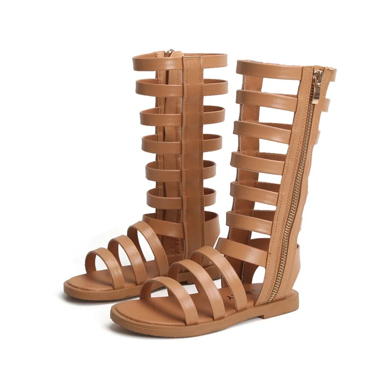 2021 Summer New Girls Sandals Pu Leather Children Roman Sandals Bow Female Boots Kids Gladiator Sandals Size 26-37 B969
2021 Summer New Girls Sandals Pu Leather Children Roman Sandals Bow Female Boots Kids Gladiator Sandals Size 26-37 B969