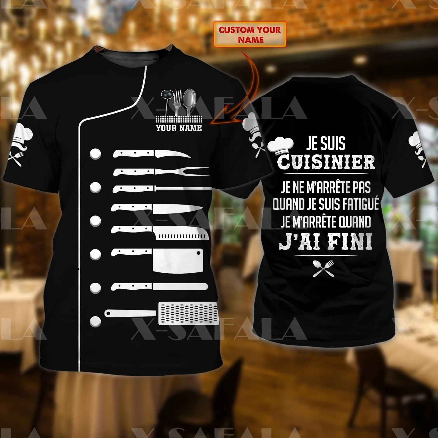 Custom Name Master Chef Kitchen 3D Printed Top Tee High Quality Milk Fiber T-shirt Summer Round Neck Men Female Casual Top-14
Custom Name Master Chef Kitchen 3D Printed Top Tee High Quality Milk Fiber T-shirt Summer Round Neck Men Female Casual Top-14