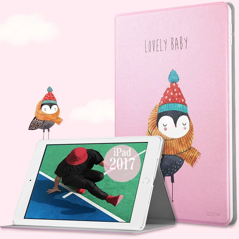 ESR Case for iPad 9.7 2017 illustration Cute Cartoon Case Scratch-Resistant Cover Hard Back Cover for New iPad 2018 Release
ESR Case for iPad 9.7 2017 illustration Cute Cartoon Case Scratch-Resistant Cover Hard Back Cover for New iPad 2018 Release