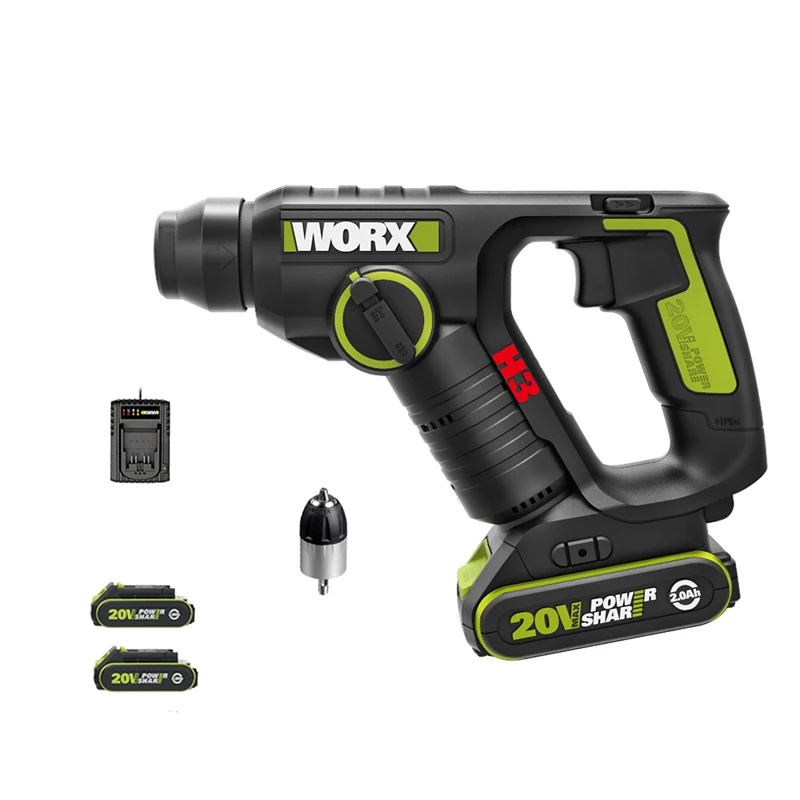 3 Functions AC Electric Rotary Hammer 20V Hammer Cordless Power Impact Drill with Lithium Battery Power Drill Electric Drill
3 Functions AC Electric Rotary Hammer 20V Hammer Cordless Power Impact Drill with Lithium Battery Power Drill Electric Drill
