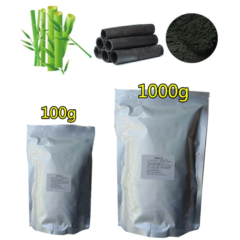 100g/1000g Activated Carbon Bamboo Toner Natural Edible Pigment Charcoal Powder Pure Plant Food Grades
100g/1000g Activated Carbon Bamboo Toner Natural Edible Pigment Charcoal Powder Pure Plant Food Grades
