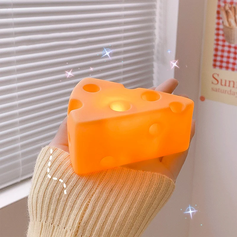 Kawaii Cheese Night Light Girl Student Bedroom Dormitory Decoration INS Cute Luminous Toy Student Creative Gifts Birthday Gifts
Kawaii Cheese Night Light Girl Student Bedroom Dormitory Decoration INS Cute Luminous Toy Student Creative Gifts Birthday Gifts