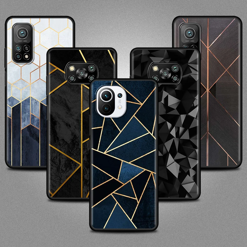 Marble Geometric Figure Case For Xiaomi Mi 11 Lite 5G 10T Pro 9T Note 10 9 SE CC9 CC9E 8Lite 10S 11T Black Soft Phone Cover
Marble Geometric Figure Case For Xiaomi Mi 11 Lite 5G 10T Pro 9T Note 10 9 SE CC9 CC9E 8Lite 10S 11T Black Soft Phone Cover