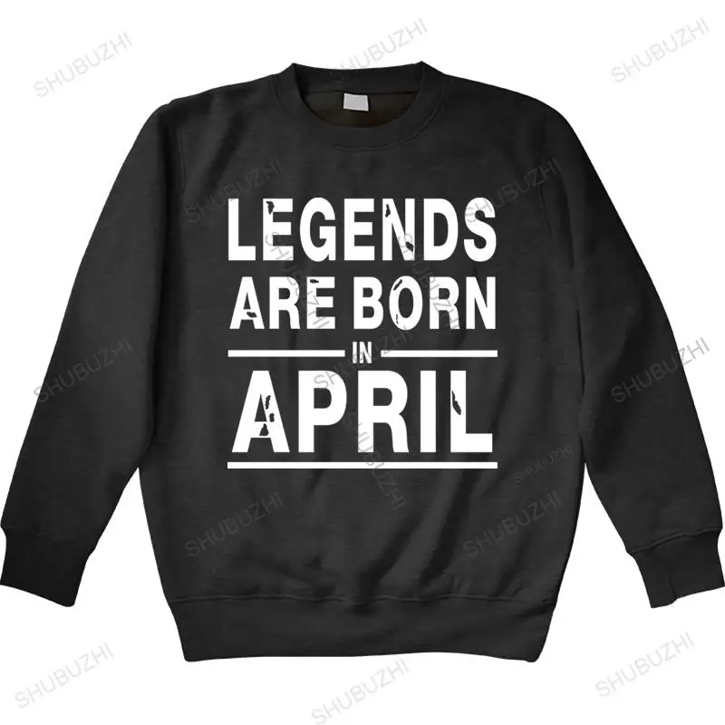 New spring Legends are born in April Round Neck Men's long sleeve Creative Letter hoodie euro size brand winter hoodie for boys
New spring Legends are born in April Round Neck Men's long sleeve Creative Letter hoodie euro size brand winter hoodie for boys