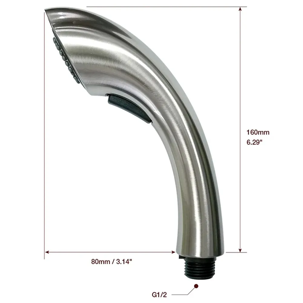 Brushed Nickel Pull Out Spray Kitchen Faucet Replacement Shower Head Sprayer Fixtures Shower Heads Faucet
Brushed Nickel Pull Out Spray Kitchen Faucet Replacement Shower Head Sprayer Fixtures Shower Heads Faucet