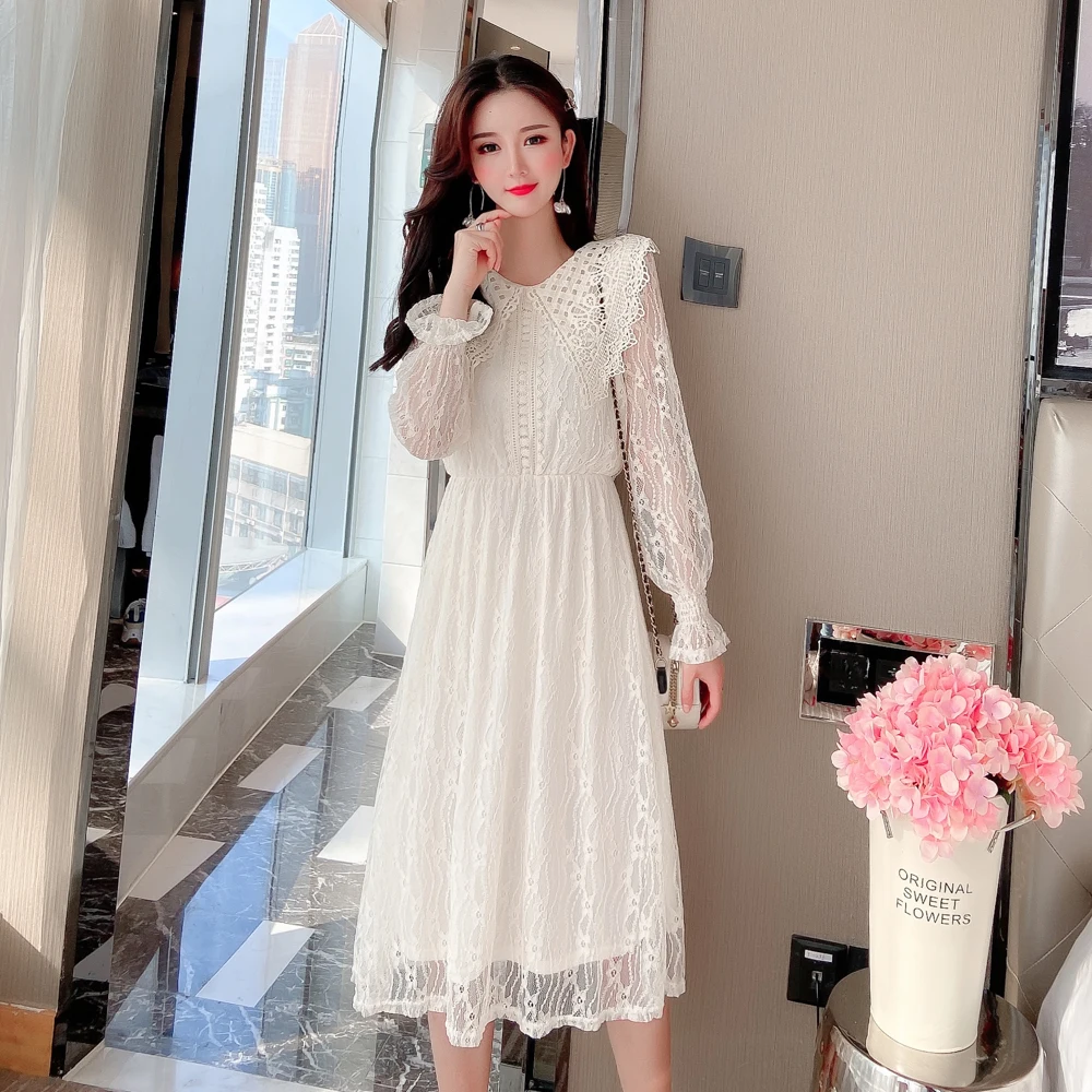 lace women's 2020 dress new clothing new tide render long fashionable wear 
lace women's 2020 dress new clothing new tide render long fashionable wear