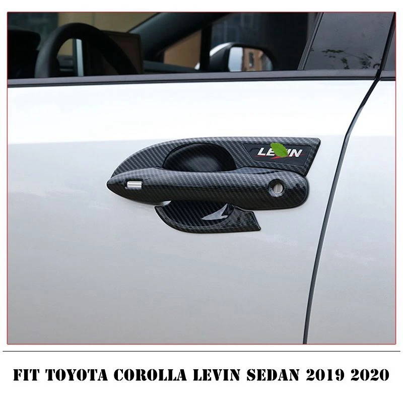 Подходит для Toyota Corolla Levin Sedan 2019 2020 автомобильный Стайлинг из углеродного волокна