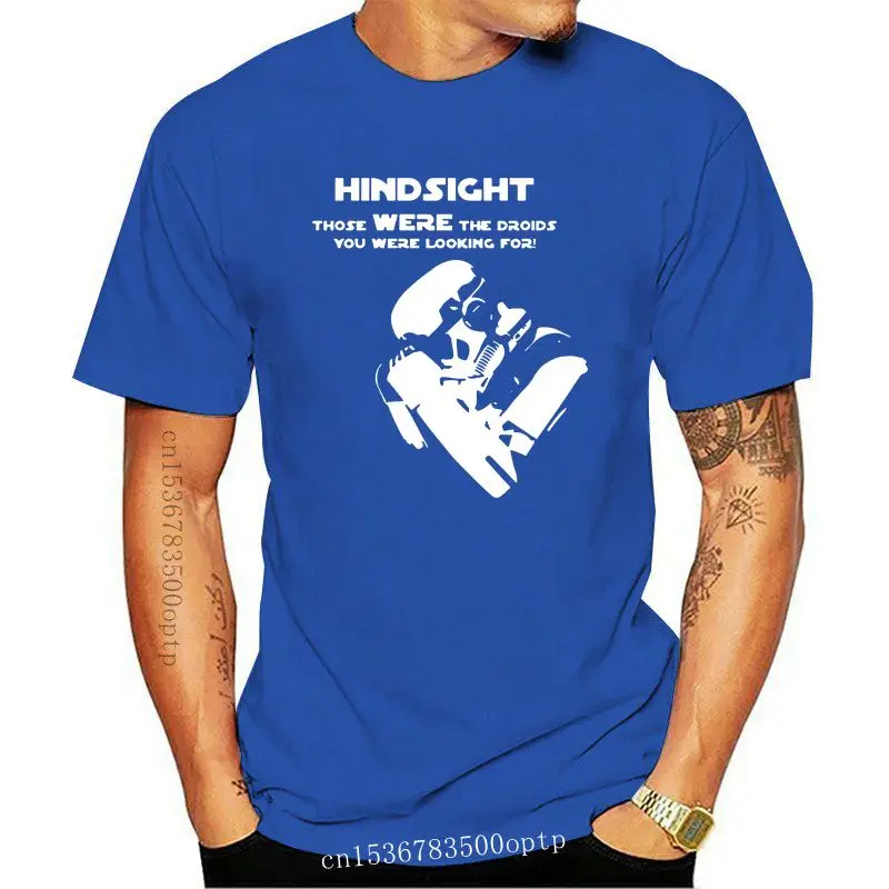 Men T Shirt Novelty O-neck Tops Dicky Ticker Hindsight T-shirt Those Were The Droids Sleeve T Shirt Summer Men Tee Tops Clothing 
Men T Shirt Novelty O-neck Tops Dicky Ticker Hindsight T-shirt Those Were The Droids Sleeve T Shirt Summer Men Tee Tops Clothing