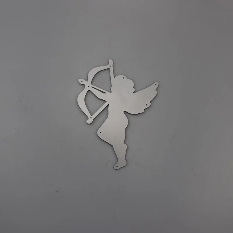Новейшая металлическая режущая штампа Angel Cupid для DIY скрапбукинга фотоальбома