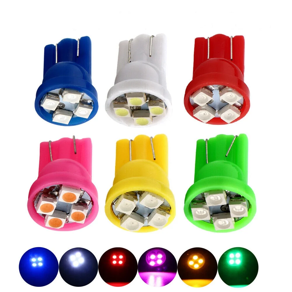 2000pcs 12V Car Led Light T10 4smd W5W led light 168 194 1210 3528 SMD T10 4LED Clearance Bulb Lamp White Car Styling
2000pcs 12V Car Led Light T10 4smd W5W led light 168 194 1210 3528 SMD T10 4LED Clearance Bulb Lamp White Car Styling