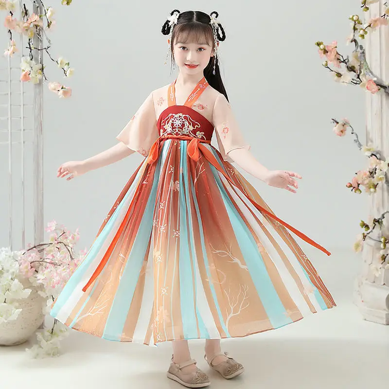 New Hanfu Girl Spring and Autumn Children's Autumn Clothes Little Girl Super Fairy Tang Suit Summer Antique Skirt
New Hanfu Girl Spring and Autumn Children's Autumn Clothes Little Girl Super Fairy Tang Suit Summer Antique Skirt