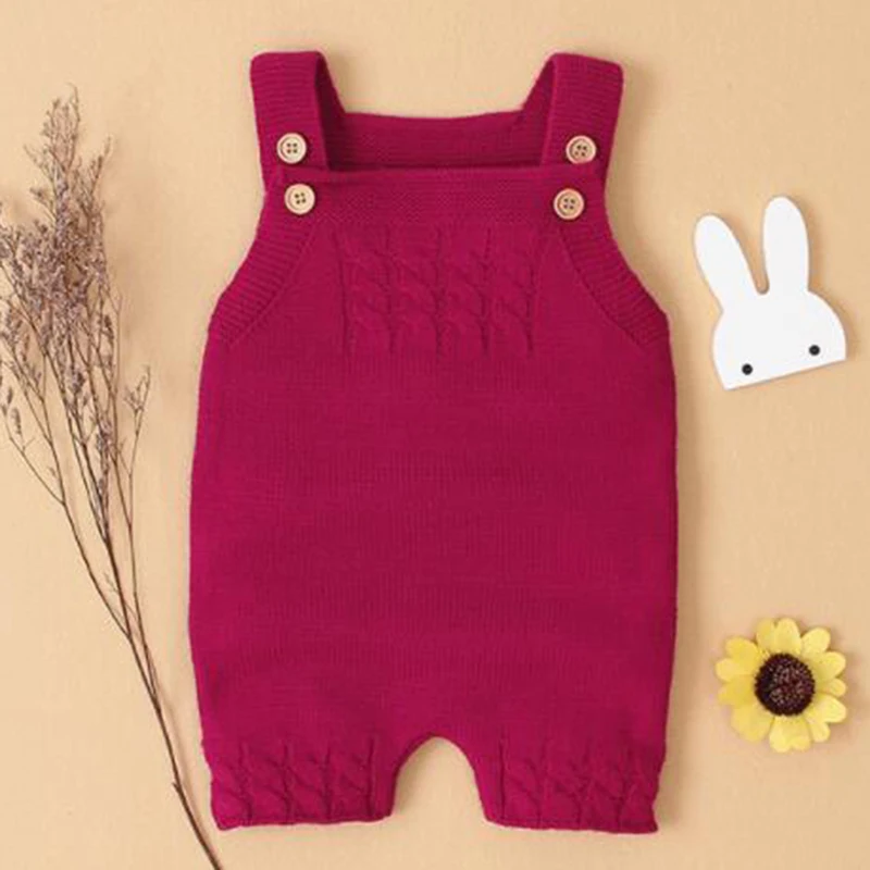 New Spring Toddle Baby Knitted Clothes Summer Newborn Romper Baby Girl Boys Sleeveless Romper Infant Baby Jumpsuit Overalls
New Spring Toddle Baby Knitted Clothes Summer Newborn Romper Baby Girl Boys Sleeveless Romper Infant Baby Jumpsuit Overalls