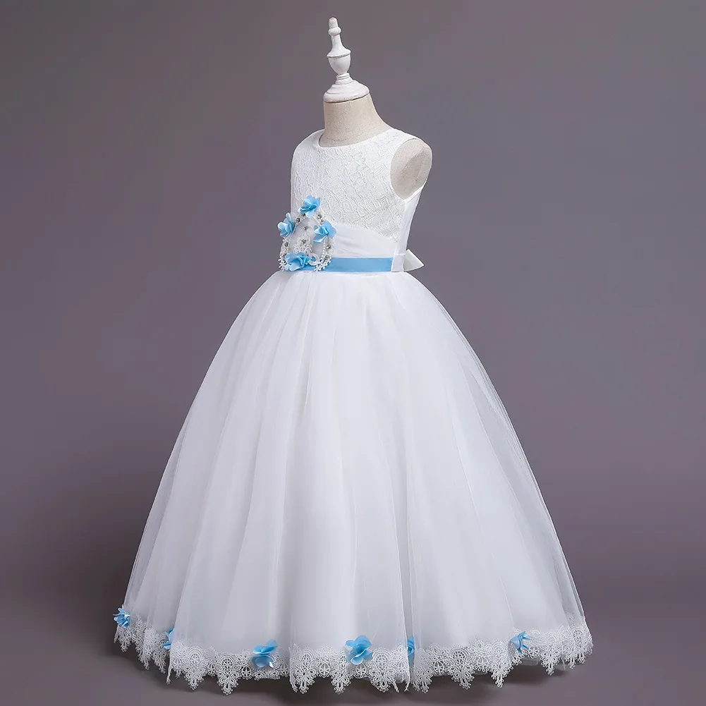 New children's catwalk dress flower girl wedding princess dress girl white background color flower long tutu skirt
New children's catwalk dress flower girl wedding princess dress girl white background color flower long tutu skirt