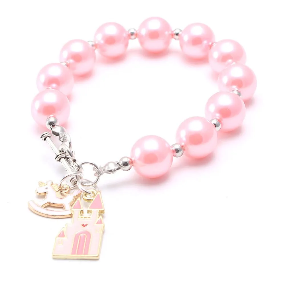 Girls Baby ABS Pearls Beads Bracelet with Starfish Pendants Fashion Color DIY Beautiful Beaded Bracelets for Children Kids Gift
Girls Baby ABS Pearls Beads Bracelet with Starfish Pendants Fashion Color DIY Beautiful Beaded Bracelets for Children Kids Gift