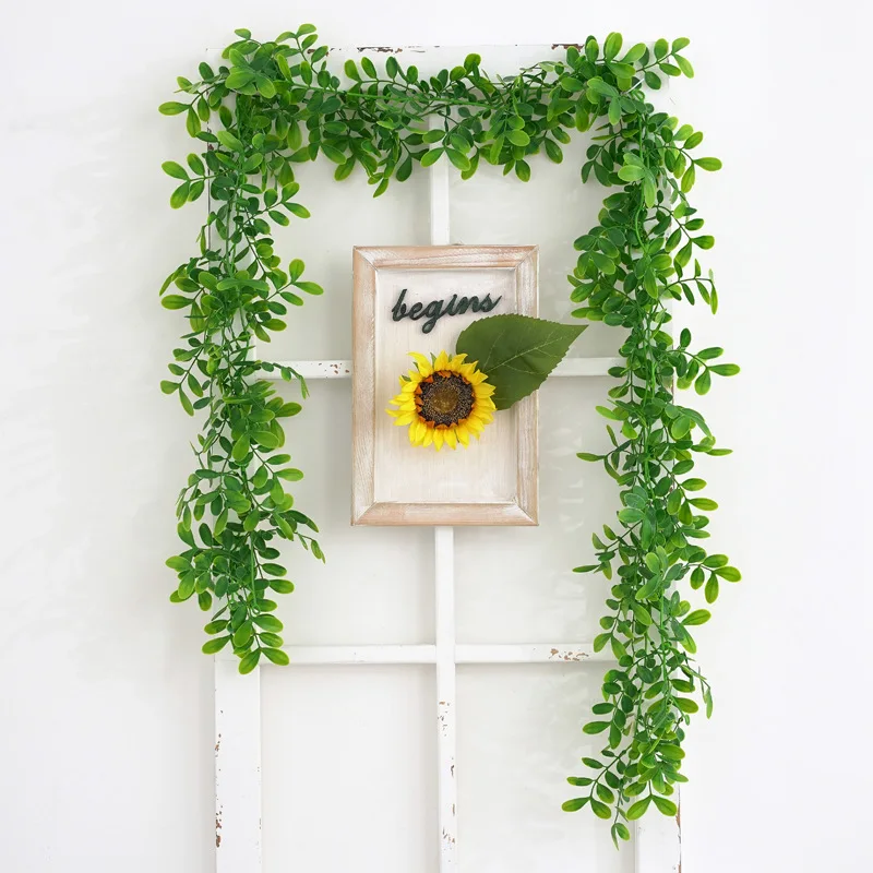 Искусственные растения плющ Подвесные на стену пластиковые Sophora japonica лоза