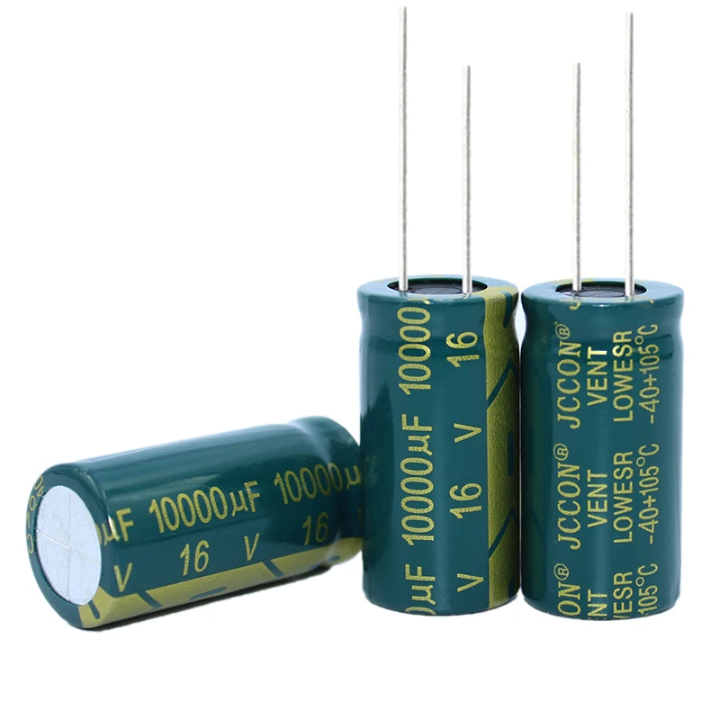 16v10000uf Jccon Aluminum Electrolytic Capacitor Volume 16x30 Power Charger
16v10000uf Jccon Aluminum Electrolytic Capacitor Volume 16x30 Power Charger