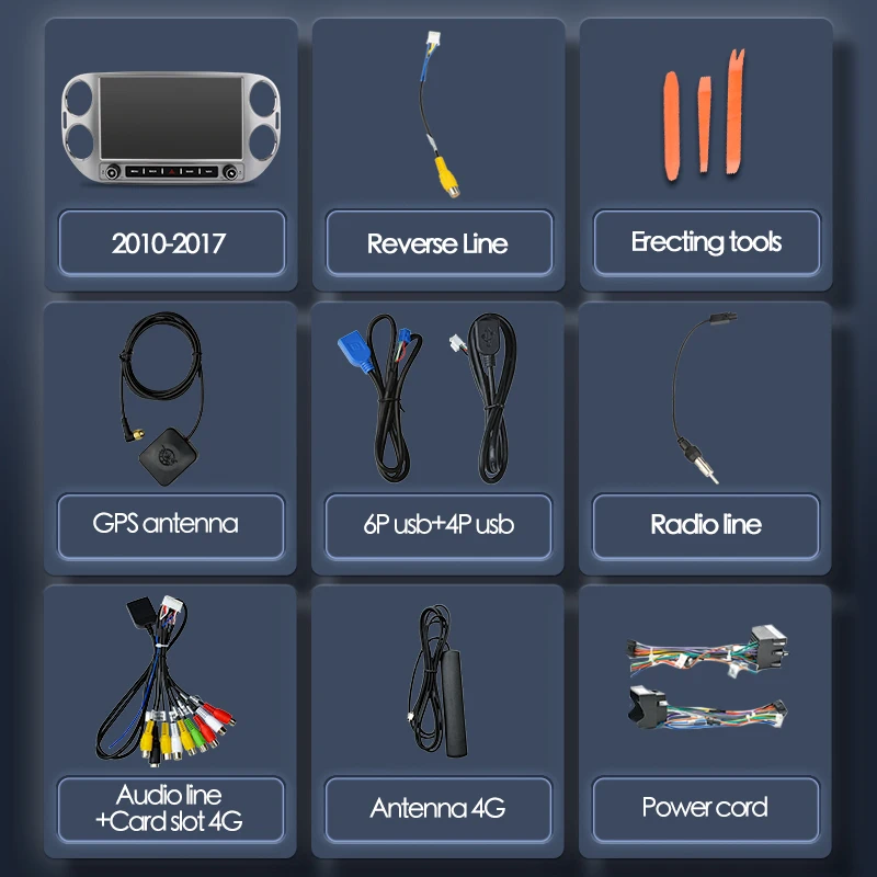 KingChange 10.1''Android 10 Auto Radio Car Stereo Multimedia Player For Volkswagen Tiguan 2010-2017 Navigation 4G Wifi DSP GPS
KingChange 10.1''Android 10 Auto Radio Car Stereo Multimedia Player For Volkswagen Tiguan 2010-2017 Navigation 4G Wifi DSP GPS