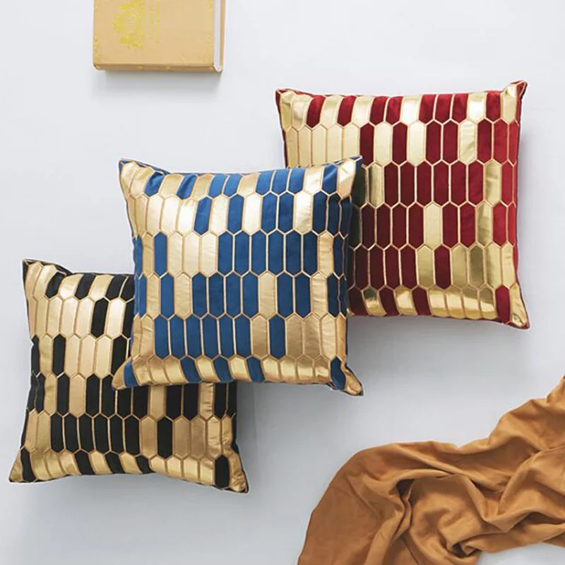 1 Piece 7 Colors Beehive Design Cushion Cover Decorative Throw Pillowcase Sofa Bed Car Cushions Without Filler 30x50cm 45x45cm
1 Piece 7 Colors Beehive Design Cushion Cover Decorative Throw Pillowcase Sofa Bed Car Cushions Without Filler 30x50cm 45x45cm