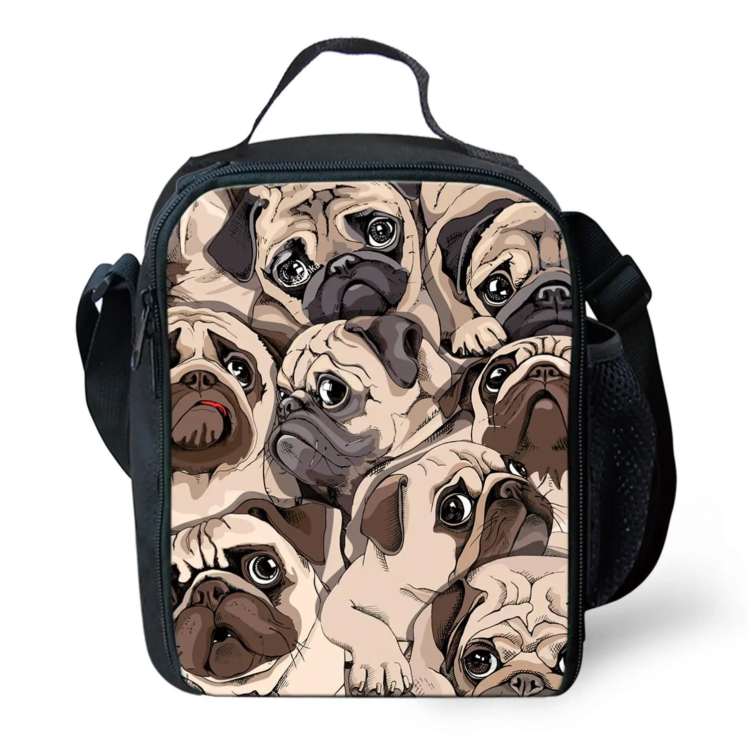 2021 Bulldog Pug Dog 3D Printing Insulated Cooler Bag For Food Thermal Lunch Box Children Lunch Bags Reusable Lunch Case
2021 Bulldog Pug Dog 3D Printing Insulated Cooler Bag For Food Thermal Lunch Box Children Lunch Bags Reusable Lunch Case