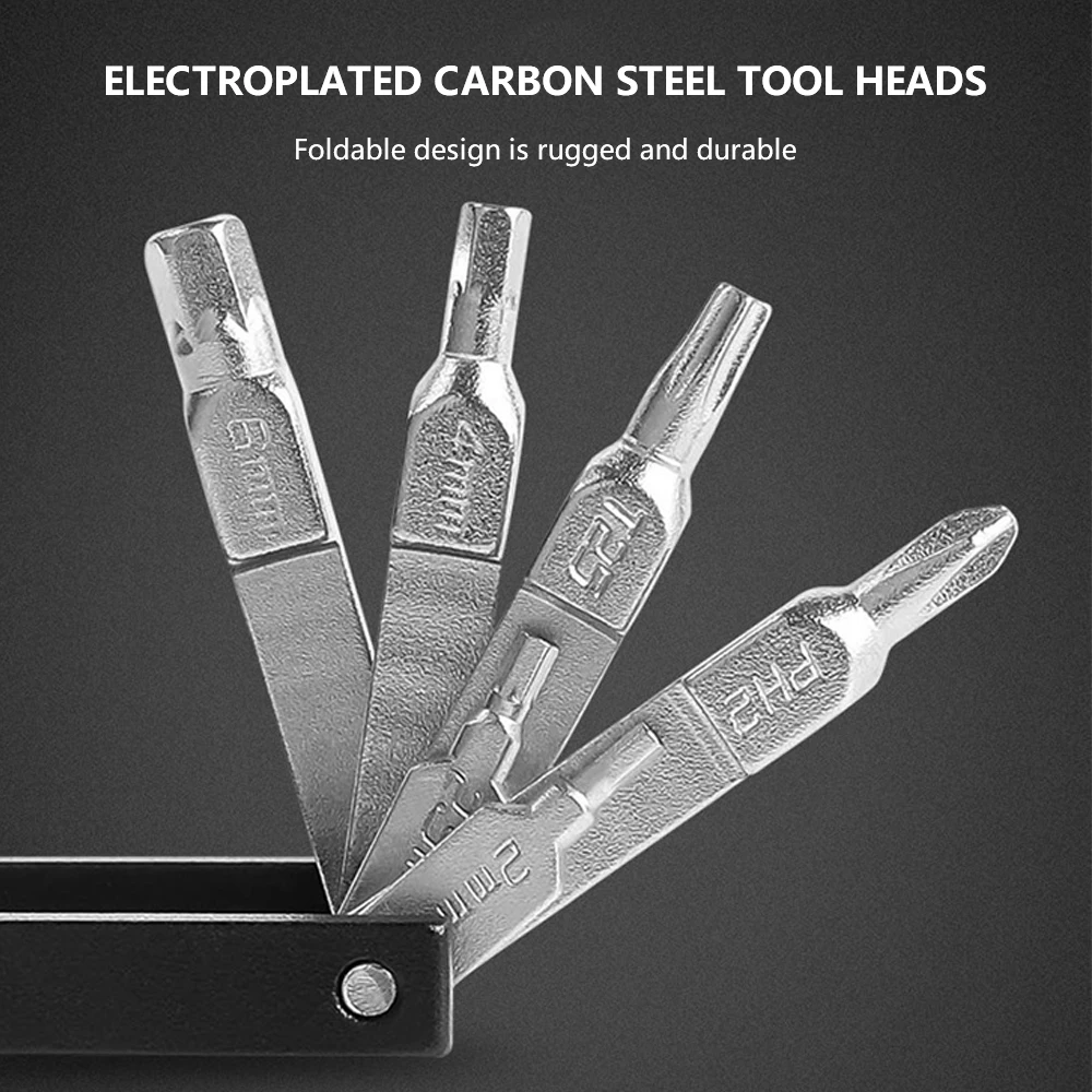 20 in 1 Bicycle Repair Tools with Tire Lever Allen Wrench Hex Spoke Screwdrivers Multitool MTB Mountain Bike Outdoor Accessories
20 in 1 Bicycle Repair Tools with Tire Lever Allen Wrench Hex Spoke Screwdrivers Multitool MTB Mountain Bike Outdoor Accessories