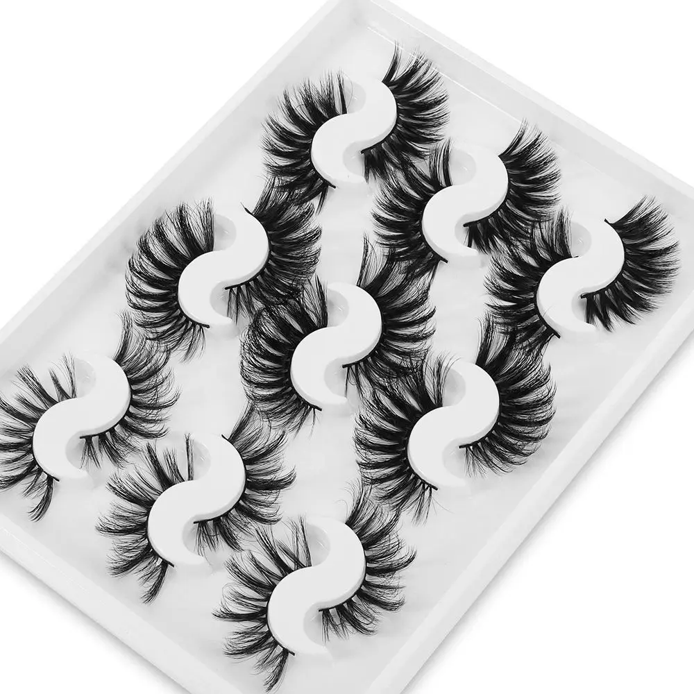 9 Pairs 3D Mixed Styles False Eyelashes Wispies Fluffy Natural Long Cruelty-free Eyelashes Extension Handmade Eye Makeup Tools
9 Pairs 3D Mixed Styles False Eyelashes Wispies Fluffy Natural Long Cruelty-free Eyelashes Extension Handmade Eye Makeup Tools
