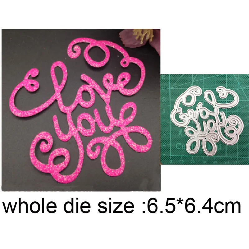Craft dies metal cutting dies cut die mold letters love you Scrapbooking dies paper craft knife mould blade punch stencils dies
Craft dies metal cutting dies cut die mold letters love you Scrapbooking dies paper craft knife mould blade punch stencils dies