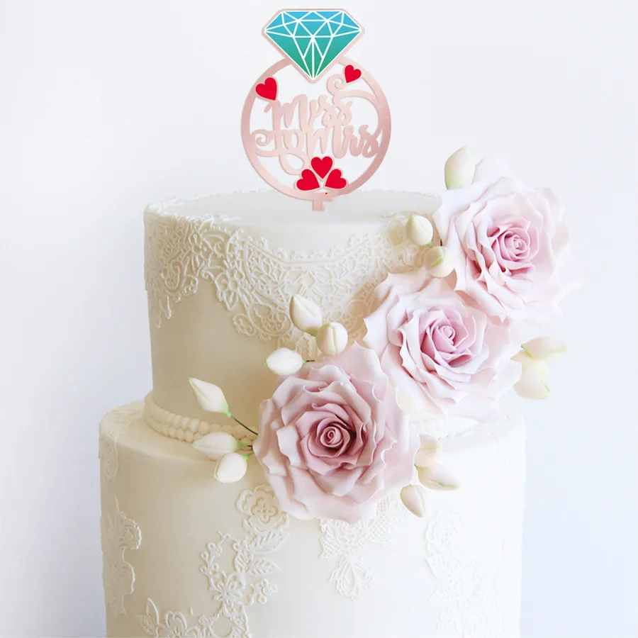 New Acrylic Miss To Mrs Beautiful Wedding Cake Topper Wedding Engagement Party Diamond Love Decoration Valentines Day Gift
New Acrylic Miss To Mrs Beautiful Wedding Cake Topper Wedding Engagement Party Diamond Love Decoration Valentines Day Gift
