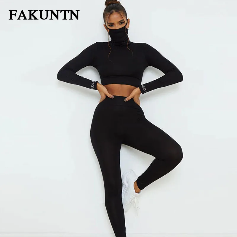 FAKUNTN Women Set Tracksuit Clothes Fitness Sports Suit Lounge Wear Sexy Tracksuit Pants And Tops Two Piece Set Women Outfits
FAKUNTN Women Set Tracksuit Clothes Fitness Sports Suit Lounge Wear Sexy Tracksuit Pants And Tops Two Piece Set Women Outfits