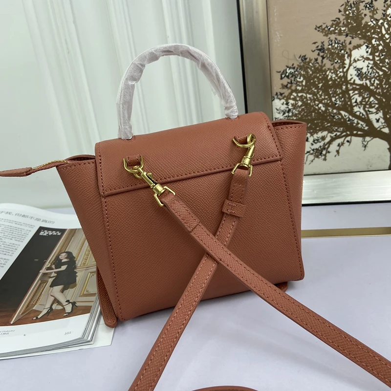 The new hot style fashion simple atmosphere versatile cowhide catfish bag shoulder bag messenger bag handbag
The new hot style fashion simple atmosphere versatile cowhide catfish bag shoulder bag messenger bag handbag