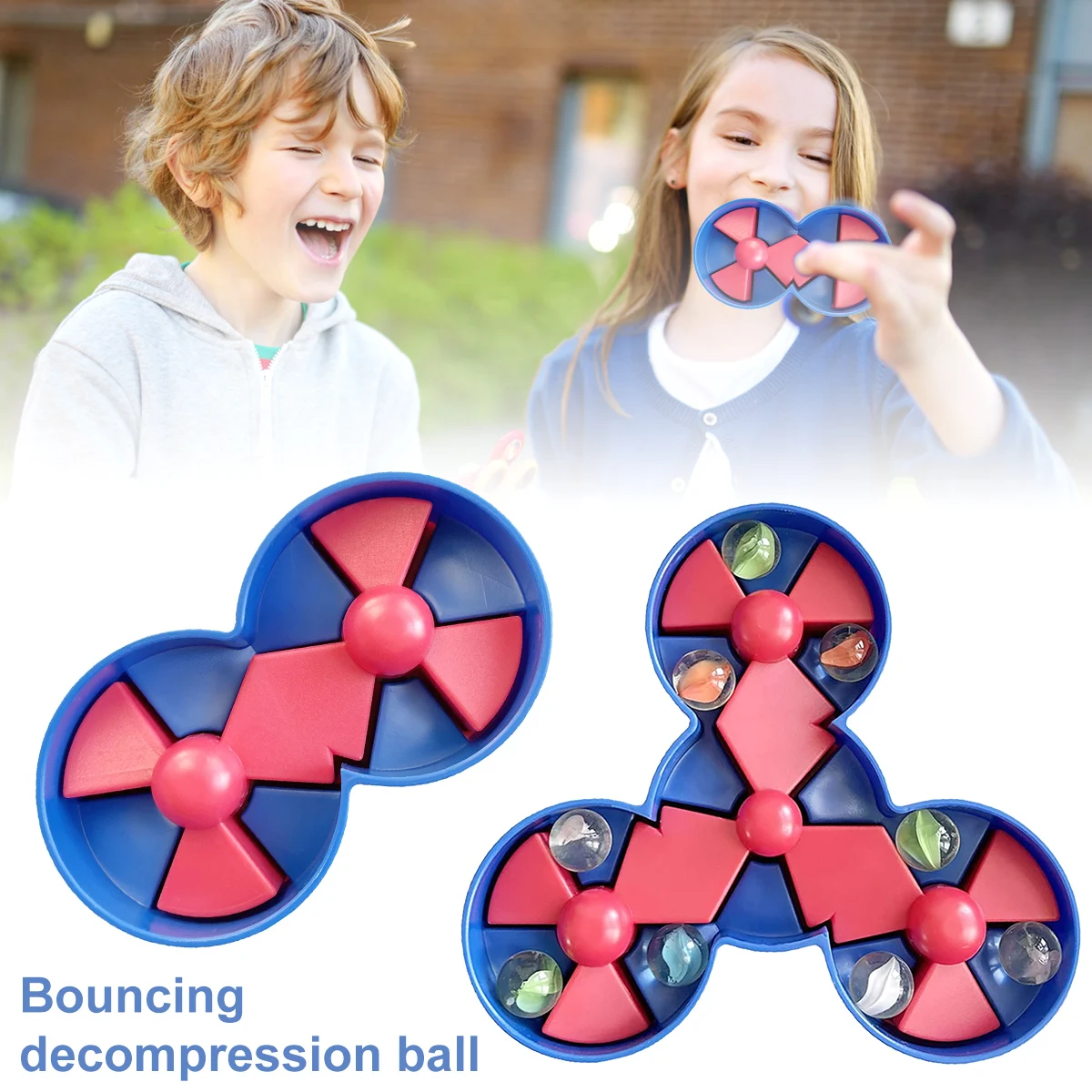 Rotating Marbles Decompression Toy Stress Anxiety Relief Glass Marbles Ball Machine Coordination Training Fidget Pinball Toys
Rotating Marbles Decompression Toy Stress Anxiety Relief Glass Marbles Ball Machine Coordination Training Fidget Pinball Toys