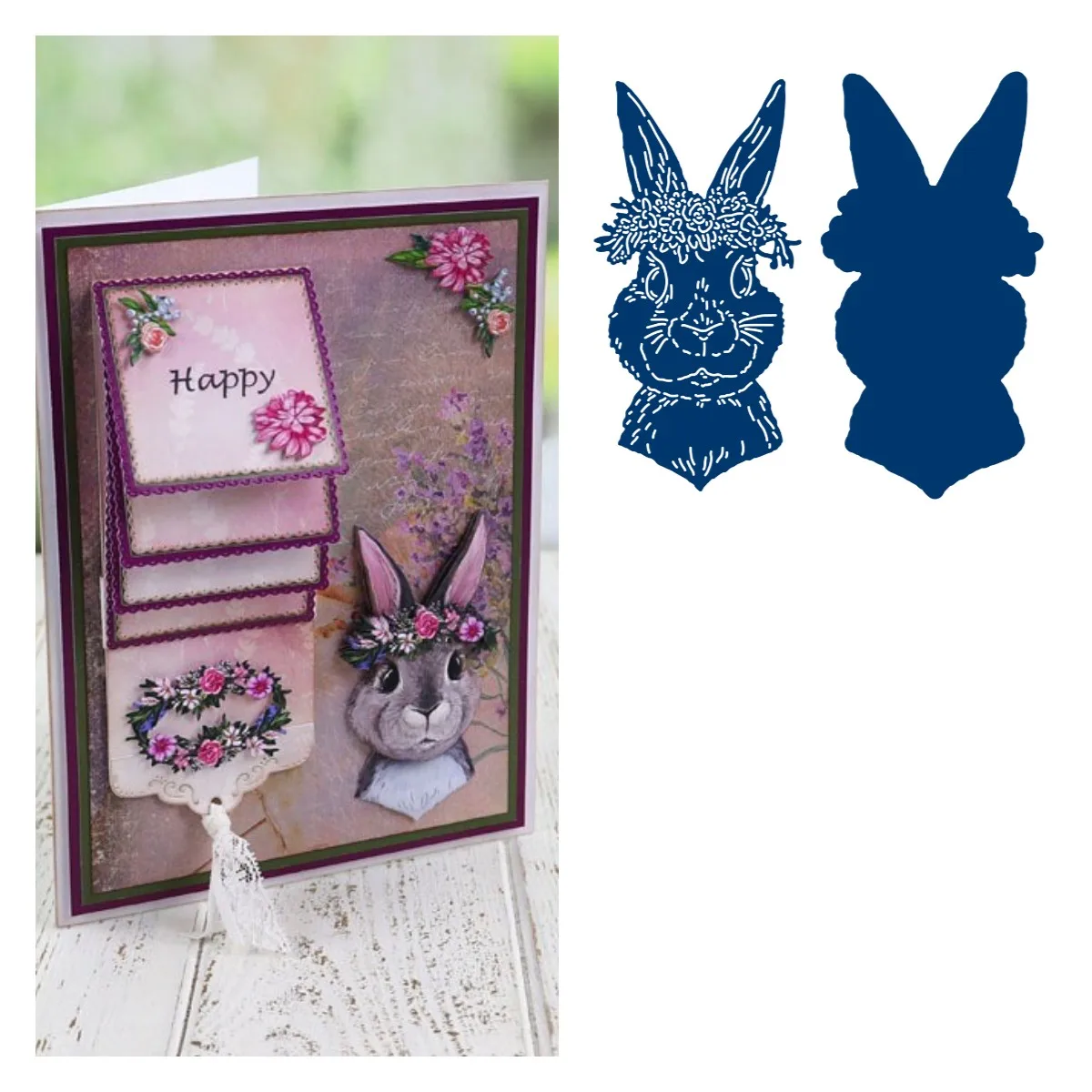 Floral Rabbit Metal Cutting Dies Scrapbook Diary Decoration Stencil Embossing Template DIY Greeting Card Handmade 2021 NEW
Floral Rabbit Metal Cutting Dies Scrapbook Diary Decoration Stencil Embossing Template DIY Greeting Card Handmade 2021 NEW