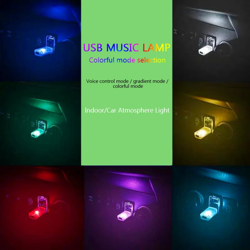 Автомобильная USB Светодиодная лампа, автомобильная атмосферная лампа, прочный многофункциональный 7-цветный датчик с голосовой активацией,...
Автомобильная USB Светодиодная лампа, автомобильная атмосферная лампа, прочный многофункциональный 7-цветный датчик с голосовой активацией,...