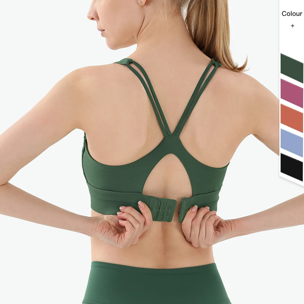 Back Cross Quick-Dry Sports Bra Women Yoga Tops Summer Fitness Clothing Out Running Bra Ladies Casual Sportswear Seamless Bras
Back Cross Quick-Dry Sports Bra Women Yoga Tops Summer Fitness Clothing Out Running Bra Ladies Casual Sportswear Seamless Bras