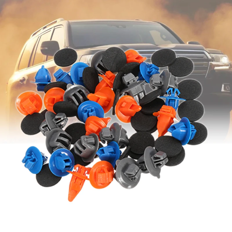 Комплект зажимов для пряжки Toyota/ Prado 120 4Runner /FJ Cruiser Highlander RAV4 передняя Обшивка двери