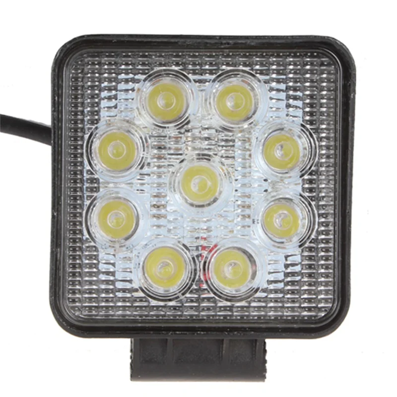 Waterproof LED Work Light 4 Inch 12V/24V Square Work Light Bar 1800LM 27W for Motorcycle/Tractor/Boat/4WD Off Road/SUV/ATV
Waterproof LED Work Light 4 Inch 12V/24V Square Work Light Bar 1800LM 27W for Motorcycle/Tractor/Boat/4WD Off Road/SUV/ATV