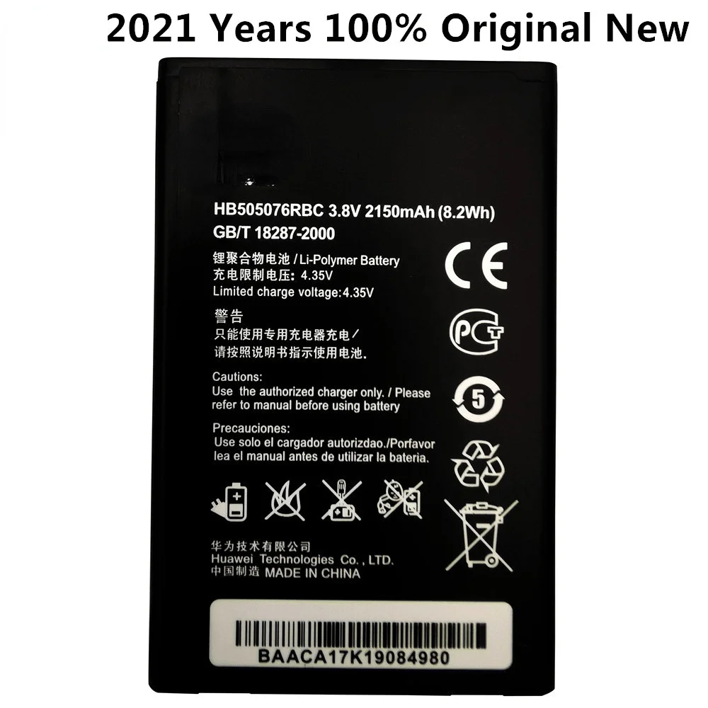 3.8V 2150mAh HB505076RBC For Huawei Y3 2 Y3 II / LUA-L02,LUA-L03,LUA-L13,LUA-L21,LUA-L23,LUA-U02,LUA-U03,LUA-U22,LUA-U23 Battery
3.8V 2150mAh HB505076RBC For Huawei Y3 2 Y3 II / LUA-L02,LUA-L03,LUA-L13,LUA-L21,LUA-L23,LUA-U02,LUA-U03,LUA-U22,LUA-U23 Battery