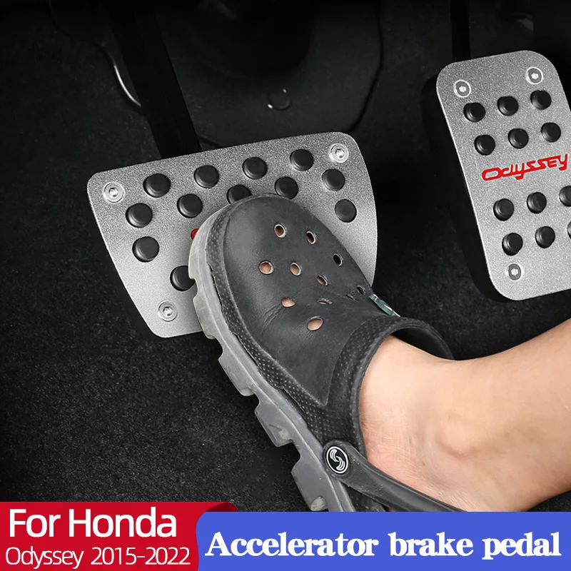 Car Accelerator Brake Foot Rest Pedal Cover For Honda Odyssey 2015-2021 Stainless Steel Sport Anti-skid Accessories
Car Accelerator Brake Foot Rest Pedal Cover For Honda Odyssey 2015-2021 Stainless Steel Sport Anti-skid Accessories