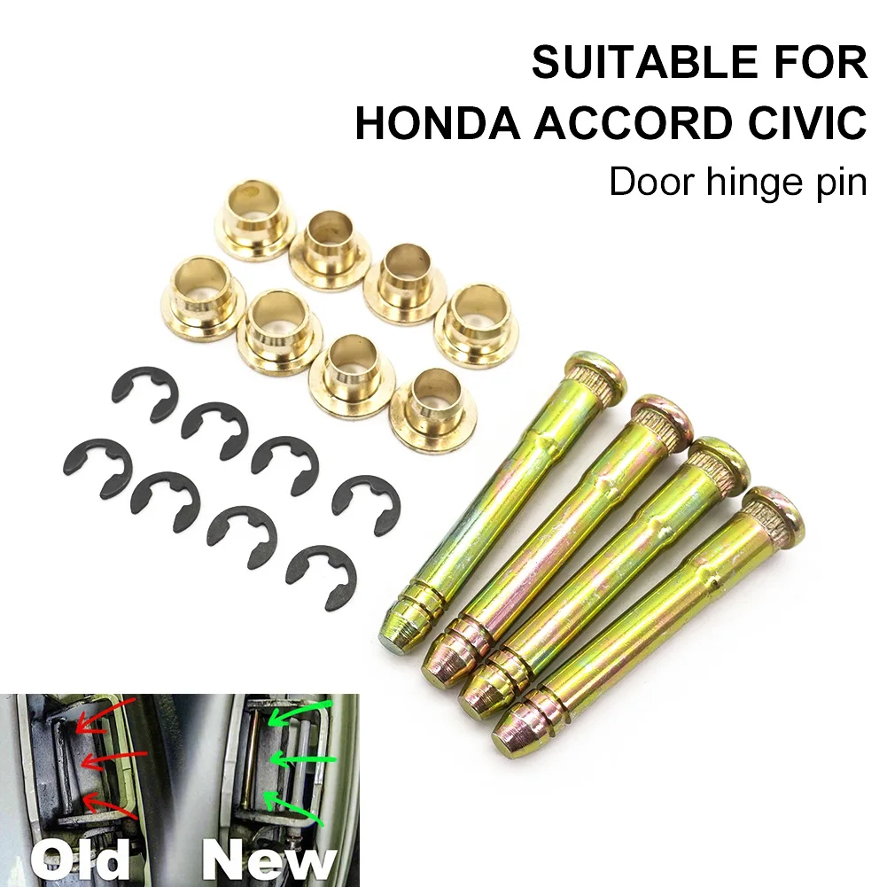 Door Hinge Pins and Bushing Repair Kit Set for Honda Accord Civic CR-V CRX CX DX EX SI EG6 B16 D16 EK EG EH Bushing Repair Kit
Door Hinge Pins and Bushing Repair Kit Set for Honda Accord Civic CR-V CRX CX DX EX SI EG6 B16 D16 EK EG EH Bushing Repair Kit