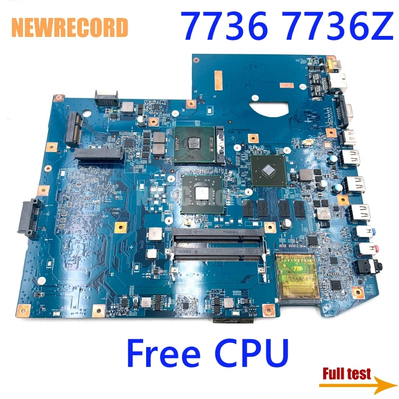 NEWRECORD MBPJA01002 MBPJA01001 48.4FX01.01M материнская плата для ноутбука acer aspire 7736 7736Z DDR2 с