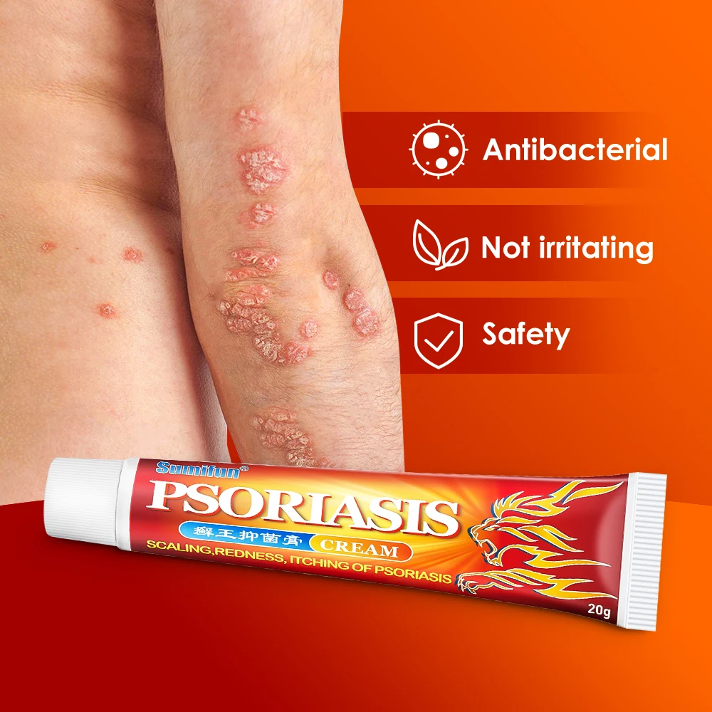 Sumifun 20g Psoriasis Antipruritic Cream Pruritus Eczema Dermatitis Ointment Antibacterial Anti-Itch Herbal Medical Plaster 
Sumifun 20g Psoriasis Antipruritic Cream Pruritus Eczema Dermatitis Ointment Antibacterial Anti-Itch Herbal Medical Plaster