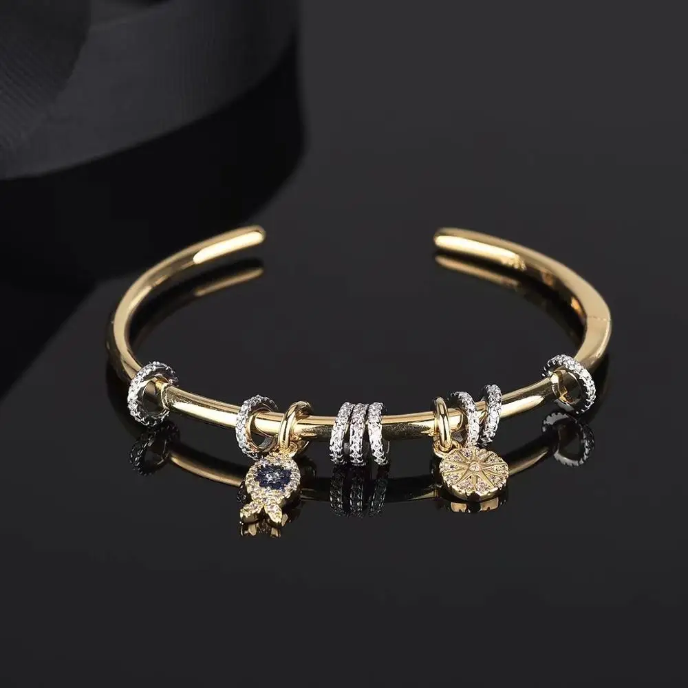 Fashion Jewelry High Quality Lucky Fish Open Cuff Bracelet Trendy Personality Sliding Multi-ring Smart Ring Bracelet
Fashion Jewelry High Quality Lucky Fish Open Cuff Bracelet Trendy Personality Sliding Multi-ring Smart Ring Bracelet