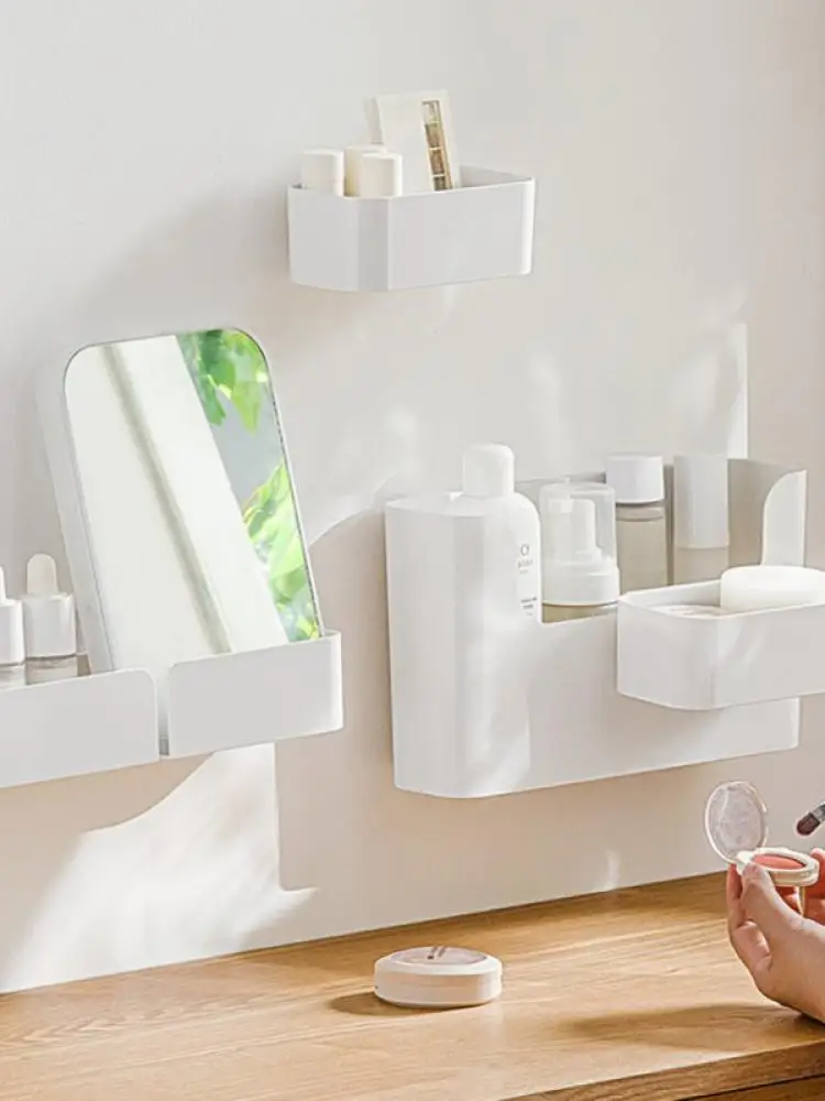 New Home Product Wall-Mounted Storage Box Kitchen And Bathroom Storage Artifact Large, Medium And Small Three Sizes
New Home Product Wall-Mounted Storage Box Kitchen And Bathroom Storage Artifact Large, Medium And Small Three Sizes