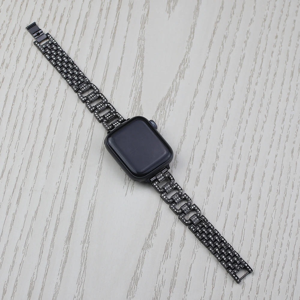 Металлический ремешок для Apple Watch 40 мм 44 мм, тонкий женский звеньевой браслет из нержавеющей стали, ремешок подходит для iWatch Series 6 SE 5 4 3 38 мм 42 м...
Металлический ремешок для Apple Watch 40 мм 44 мм, тонкий женский звеньевой браслет из нержавеющей стали, ремешок подходит для iWatch Series 6 SE 5 4 3 38 мм 42 м...