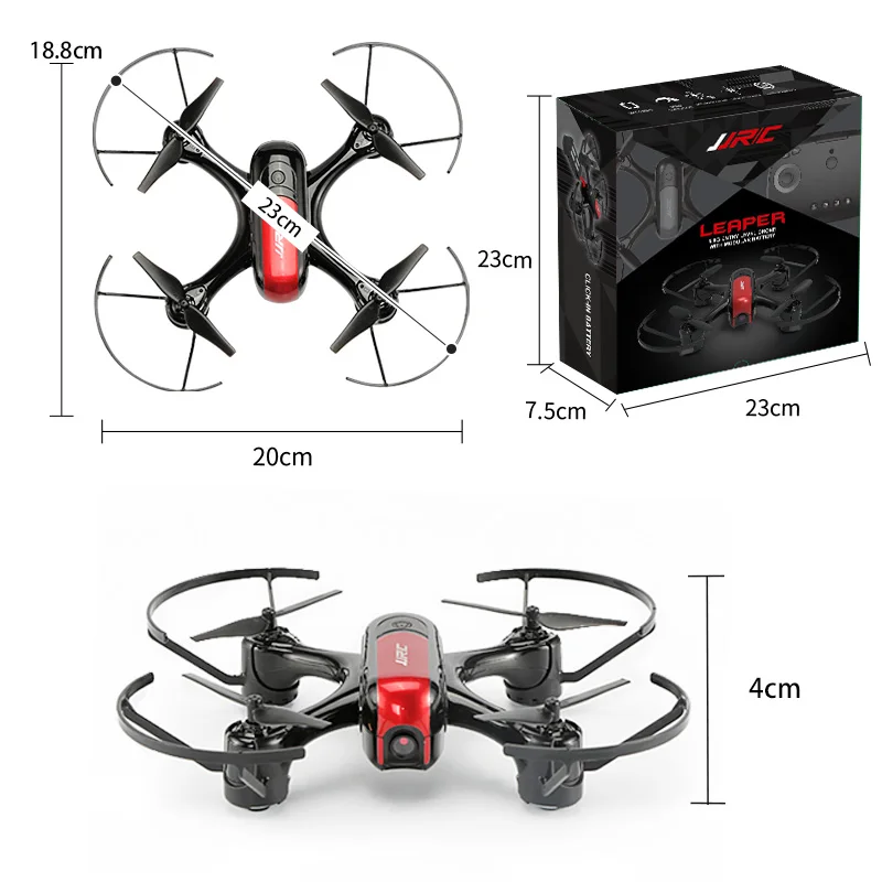 Original JJRC H69 RC Drone 5.8G Image Transmission Remote Control Helicopters with HD Camera Emergency Stop Flip Quadcopter Toys
Original JJRC H69 RC Drone 5.8G Image Transmission Remote Control Helicopters with HD Camera Emergency Stop Flip Quadcopter Toys