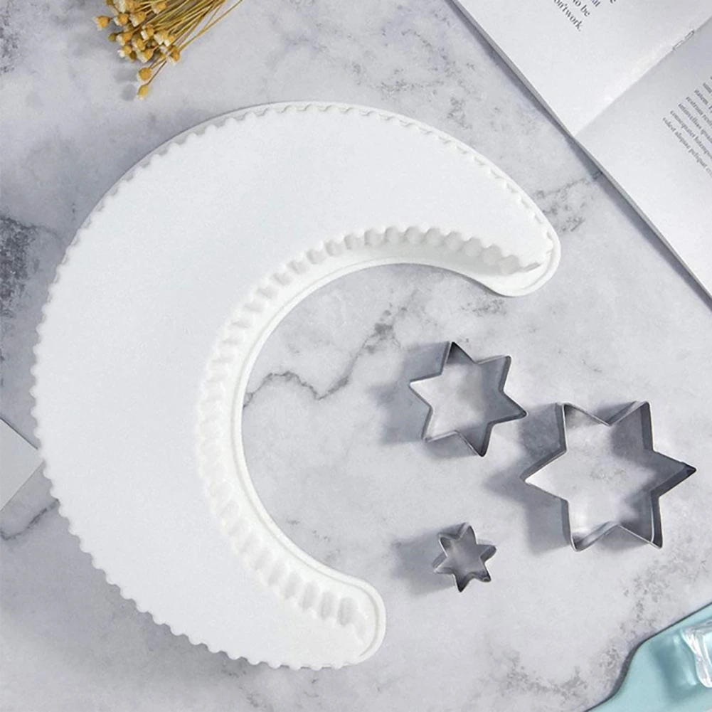Moon Shape Silicone Mold Moon Mousse Cake Mold Dessert Mould Cake Decorating Tools Mousse Silicone Bakeware Cake Tools
Moon Shape Silicone Mold Moon Mousse Cake Mold Dessert Mould Cake Decorating Tools Mousse Silicone Bakeware Cake Tools